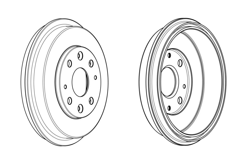 Tambour de frein FERODO  ref. FDR329322