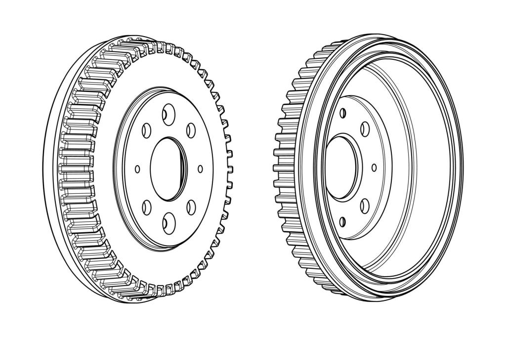 Tambour de frein FERODO ref. FDR329336