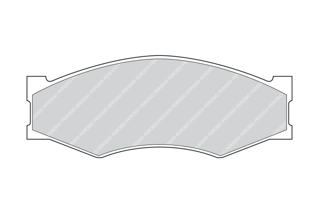 Jeu De 4 Plaquettes De Frein FERODO FDB1994 Au Meilleur Prix