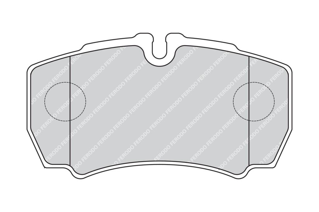 Jogo de 4 pastilhas de travão FERODO  ref. FVR4140
