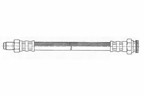 Flexible de frein (Durite de frein) FERODO FHY2074