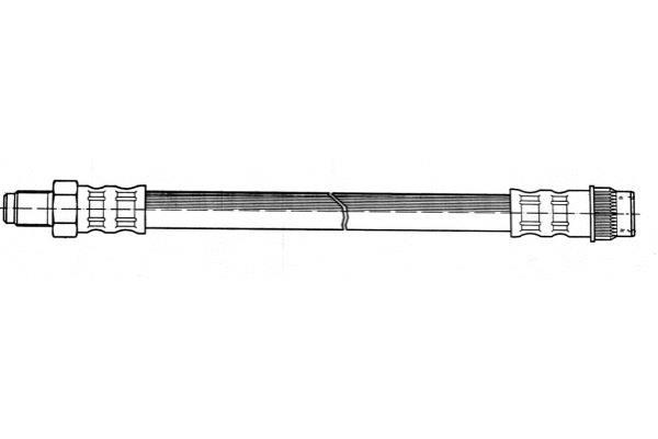 Flexible de frein (Durite de frein) FERODO  ref. FHY2099