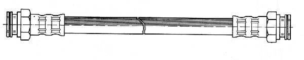 Flexible de frein (Durite de frein) FERODO FHY2199