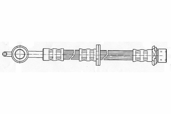 Flexible de frein (Durite de frein) FERODO FHY2217
