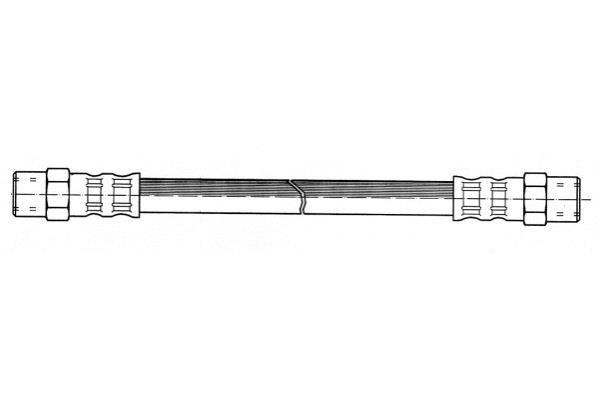 Flexible de frein (Durite de frein) FERODO ref. FHY2313