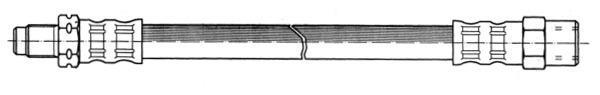 Flexible de frein (Durite de frein) FERODO ref. FHY2995