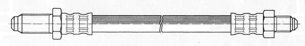 Flexible de frein (Durite de frein) FERODO ref. FHY3000