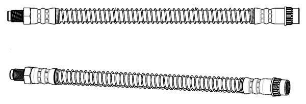 Flexible de frein (Durite de frein) FERODO FHY3035