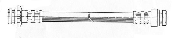 Flexible de frein (Durite de frein) FERODO ref. FHY3078