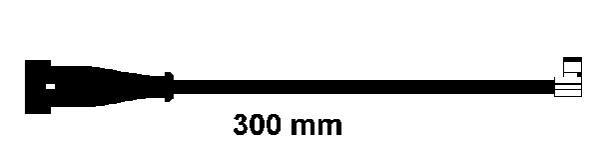 Contacteur de témoin d'usure (Témoin d'usure plaquettes) FERODO FWI305