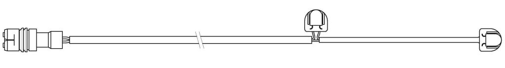 Contacteur de témoin d'usure (Témoin d'usure plaquettes) FERODO FWI381