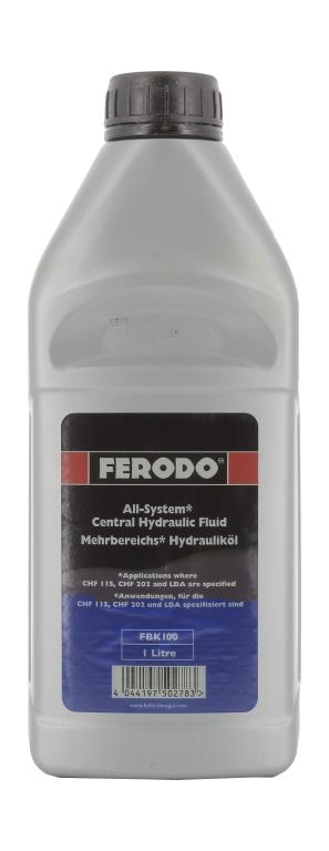 Liquide de frein (Huile de frein) FERODO  1 - ref. FBK100