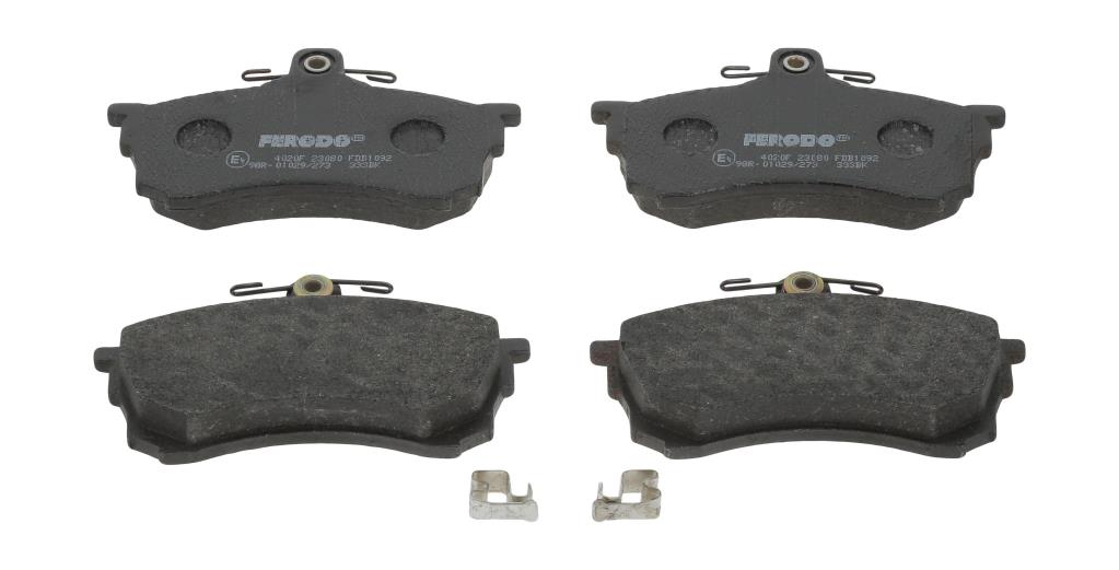 Jeu de 4 plaquettes de frein FERODO  ref. FDB1092