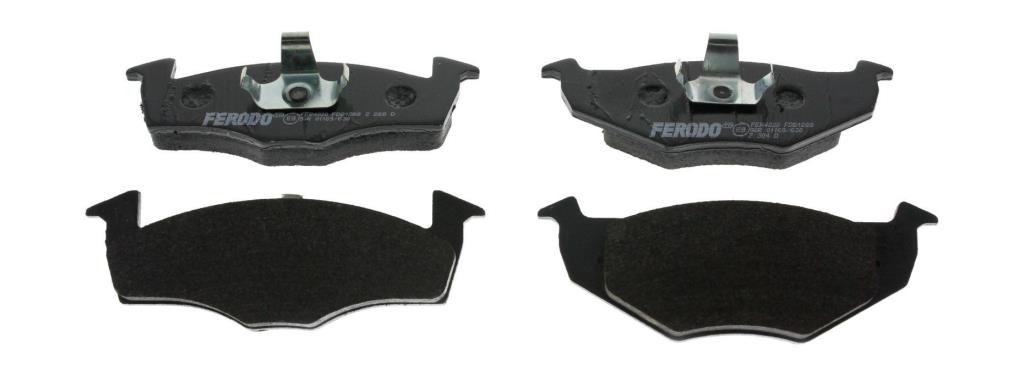 Jeu de 4 plaquettes de frein FERODO  ref. FDB1288