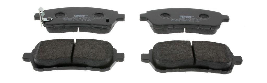 Jeu de 4 plaquettes de frein FERODO  ref. FDB4110