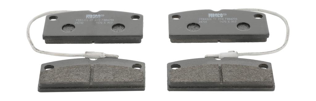 Jeu de 4 plaquettes de frein FERODO ref. FDB4290
