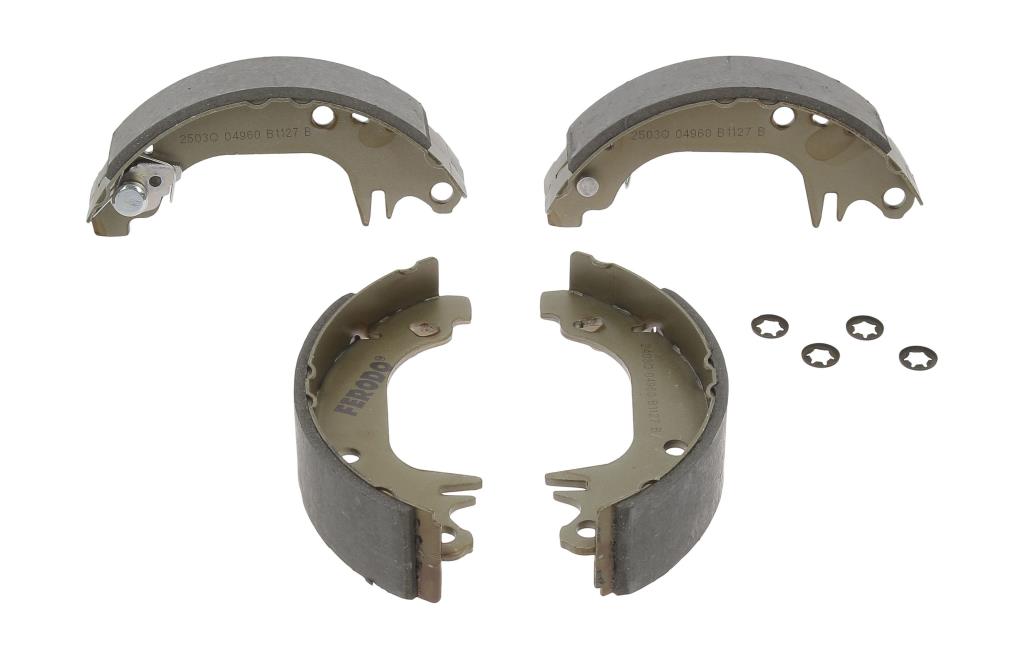 Jeu de 4 mâchoires de frein (Garniture de frein à tambour) FERODO FSB293