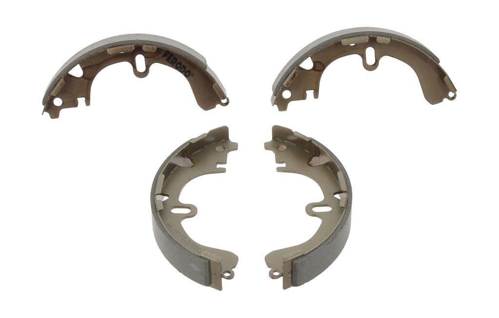 Jeu de 4 mâchoires de frein (Garniture de frein à tambour) FERODO ref. FSB321