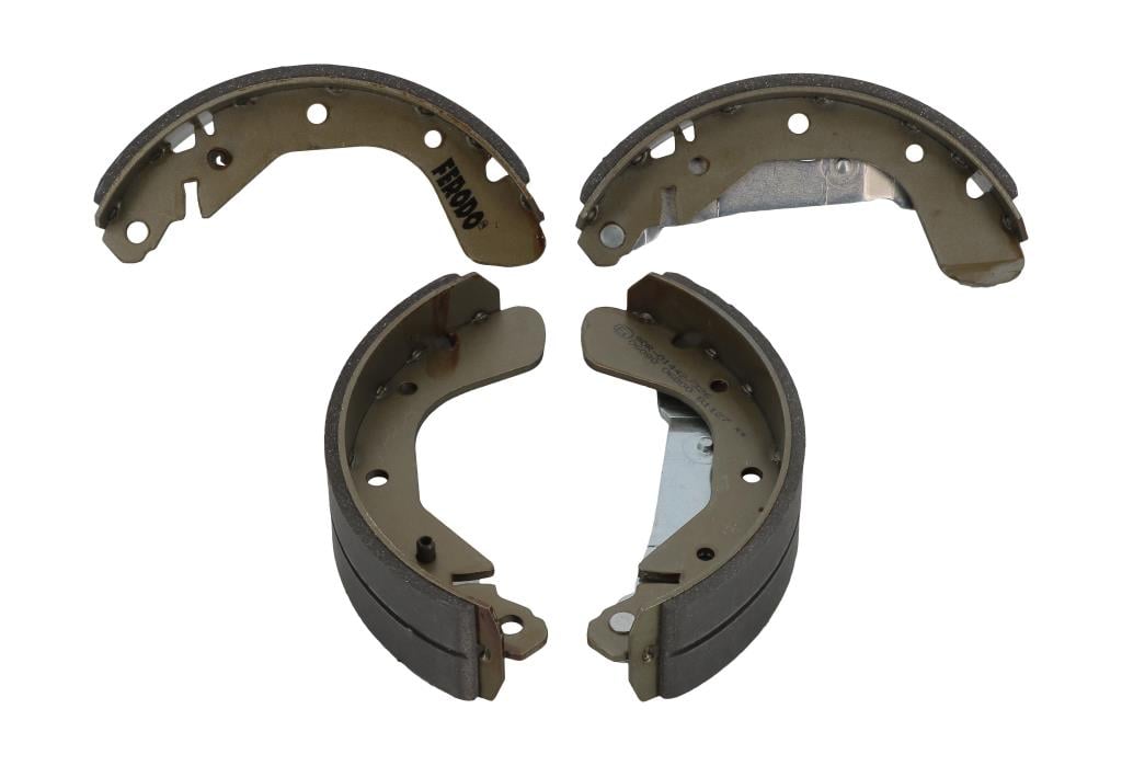 Jeu de 4 mâchoires de frein (Garniture de frein à tambour) FERODO ref. FSB335