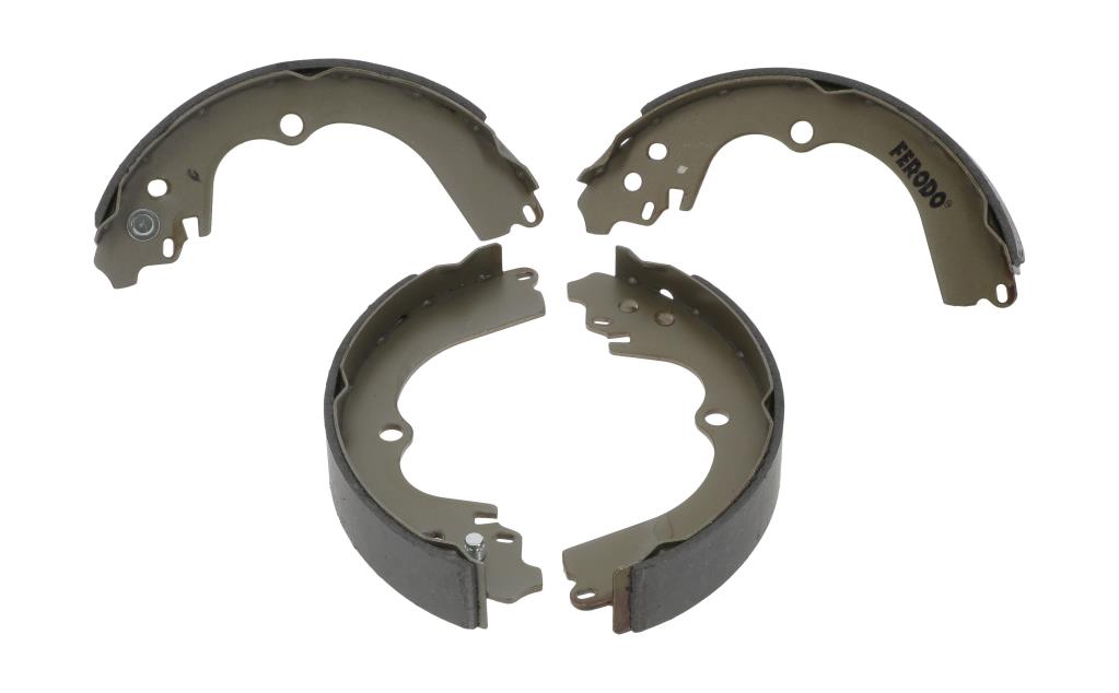 Jeu de 4 mâchoires de frein (Garniture de frein à tambour) FERODO ref. FSB339