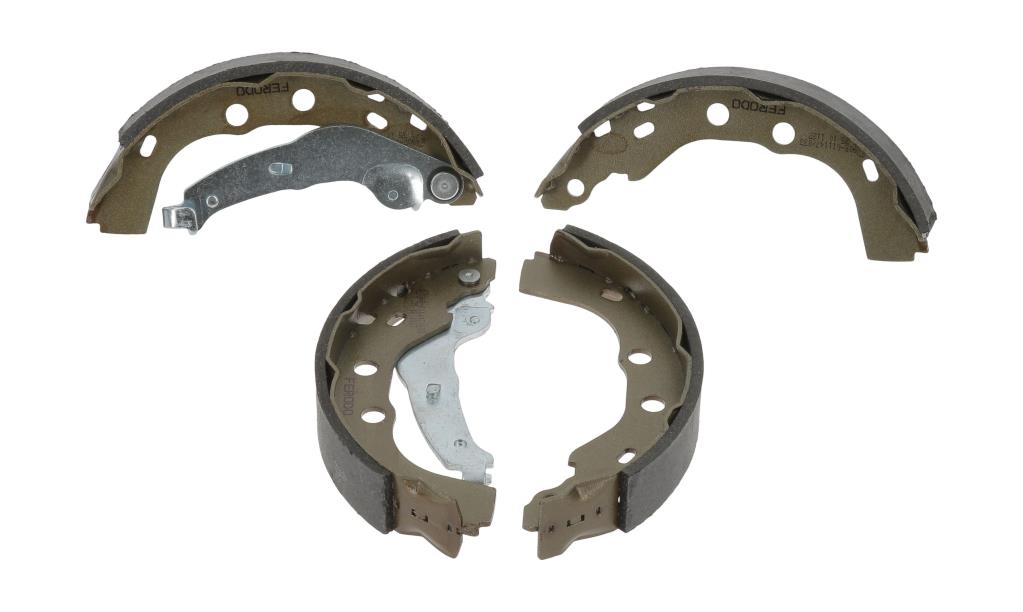 Jeu de 4 mâchoires de frein (Garniture de frein à tambour) FERODO FSB4009