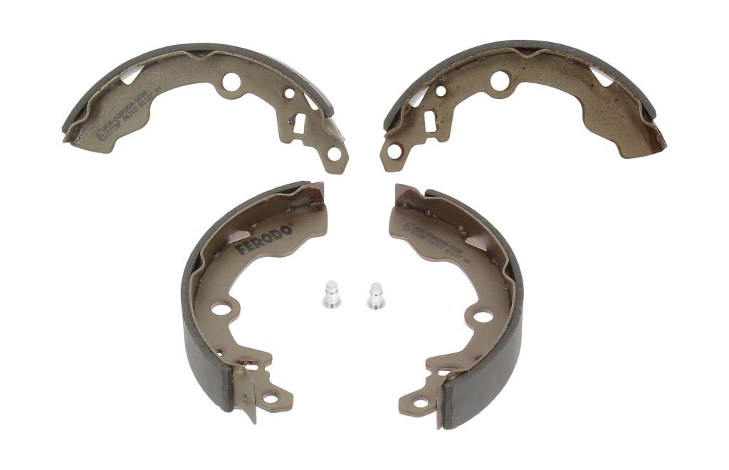 Jeu de 4 mâchoires de frein (Garniture de frein à tambour) FERODO ref. FSB4013