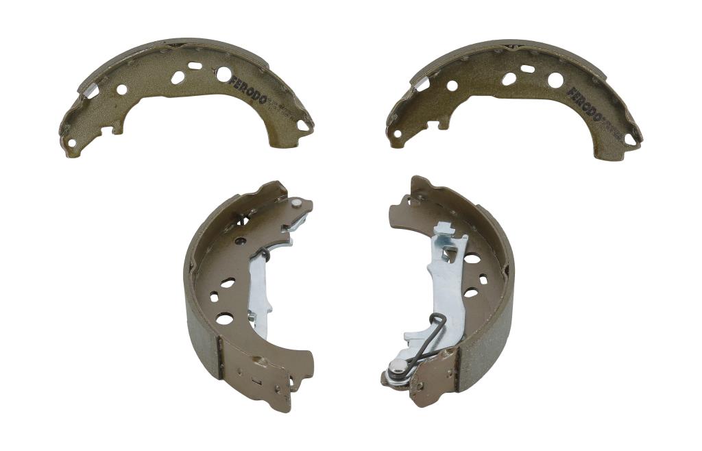Jeu de 4 mâchoires de frein (Garniture de frein à tambour) FERODO  ref. FSB4015