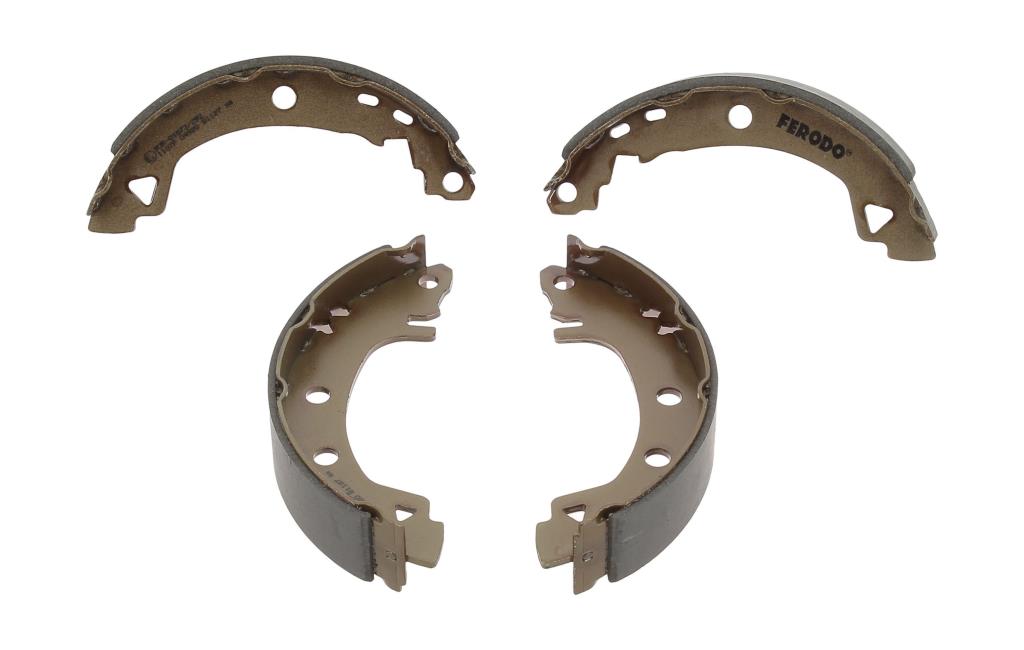 Jeu de 4 mâchoires de frein (Garniture de frein à tambour) FERODO ref. FSB401