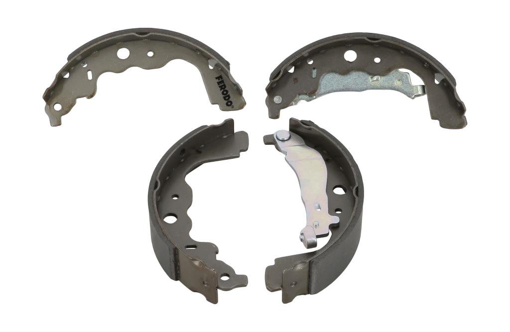 Jeu de 4 mâchoires de frein (Garniture de frein à tambour) FERODO ref. FSB4031