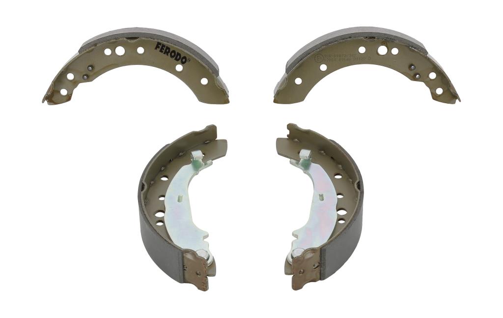 Jeu de 4 mâchoires de frein (Garniture de frein à tambour) FERODO FSB4051