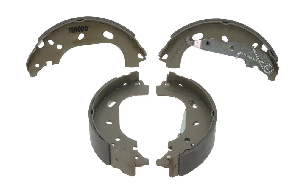 Jeu de 4 mâchoires de frein (Garniture de frein à tambour) FERODO FSB4055