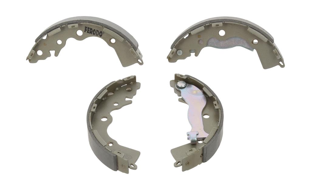 Jeu de 4 mâchoires de frein (Garniture de frein à tambour) FERODO ref. FSB4086
