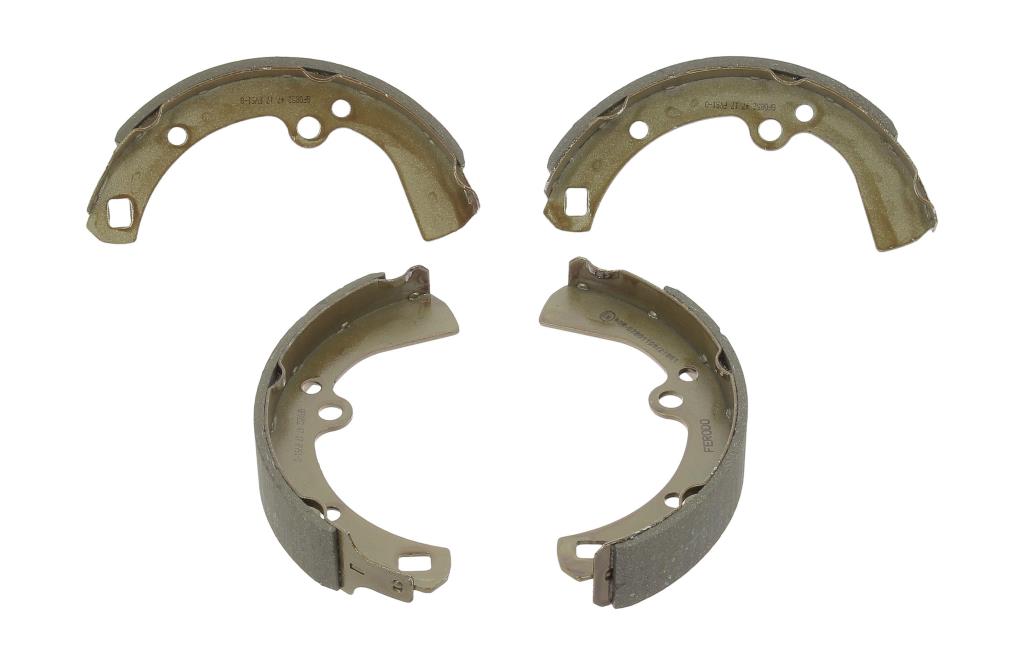 Jeu de 4 mâchoires de frein (Garniture de frein à tambour) FERODO FSB4104