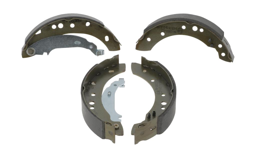 Jeu de 4 mâchoires de frein (Garniture de frein à tambour) FERODO FSB4109