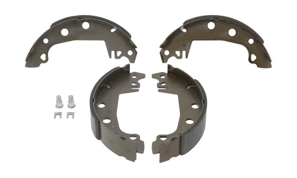 Jeu de 4 mâchoires de frein (Garniture de frein à tambour) FERODO ref. FSB43