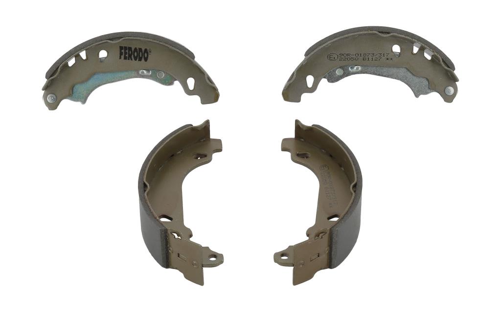 Jeu de 4 mâchoires de frein (Garniture de frein à tambour) FERODO FSB584