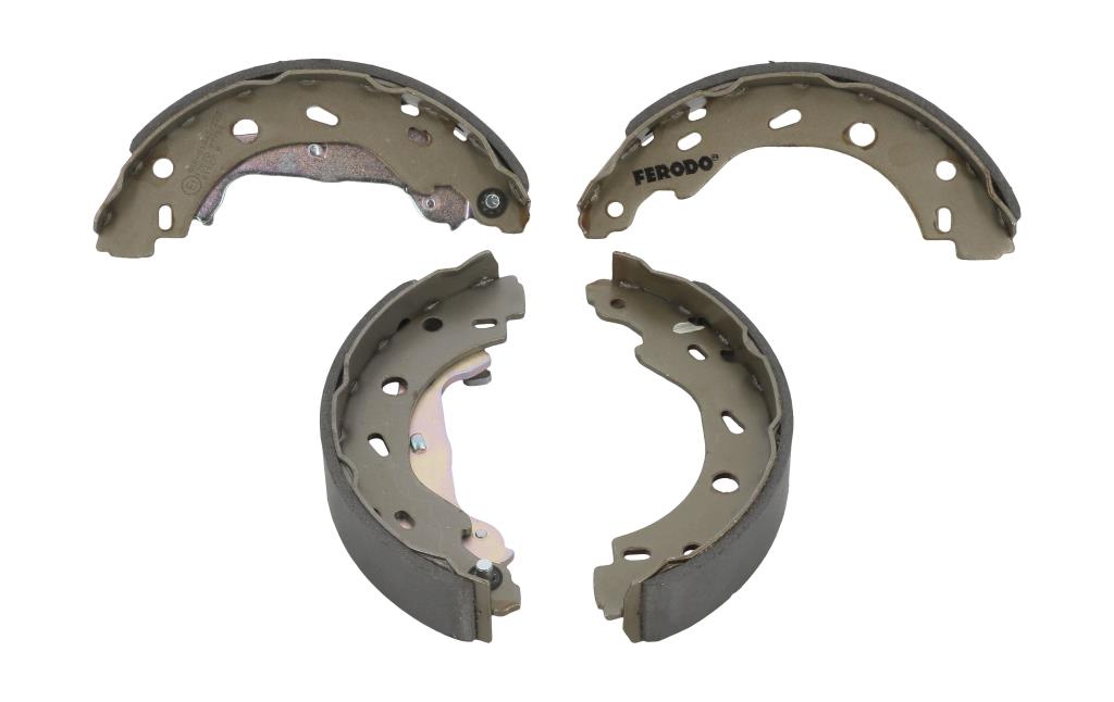 Jeu de 4 mâchoires de frein (Garniture de frein à tambour) FERODO FSB614