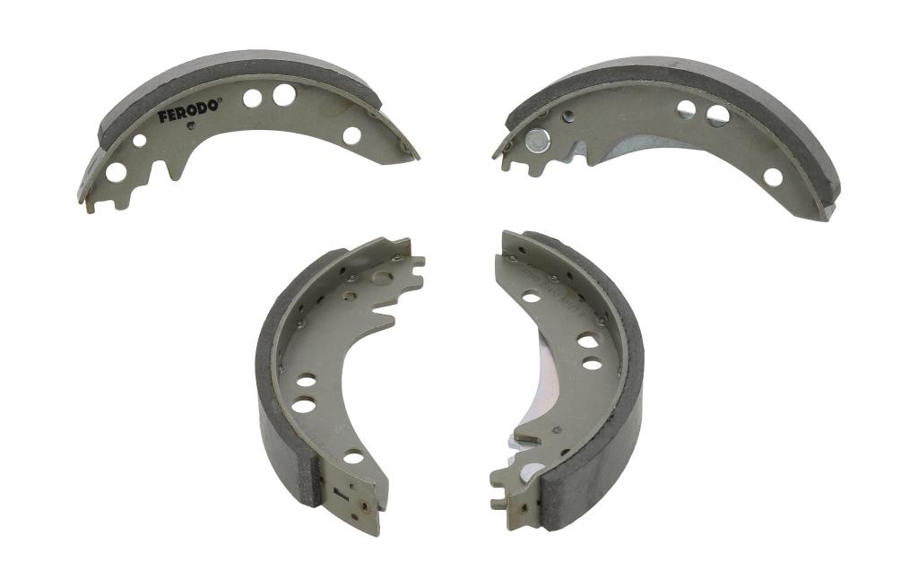 Jeu de 4 mâchoires de frein (Garniture de frein à tambour) FERODO FSB615
