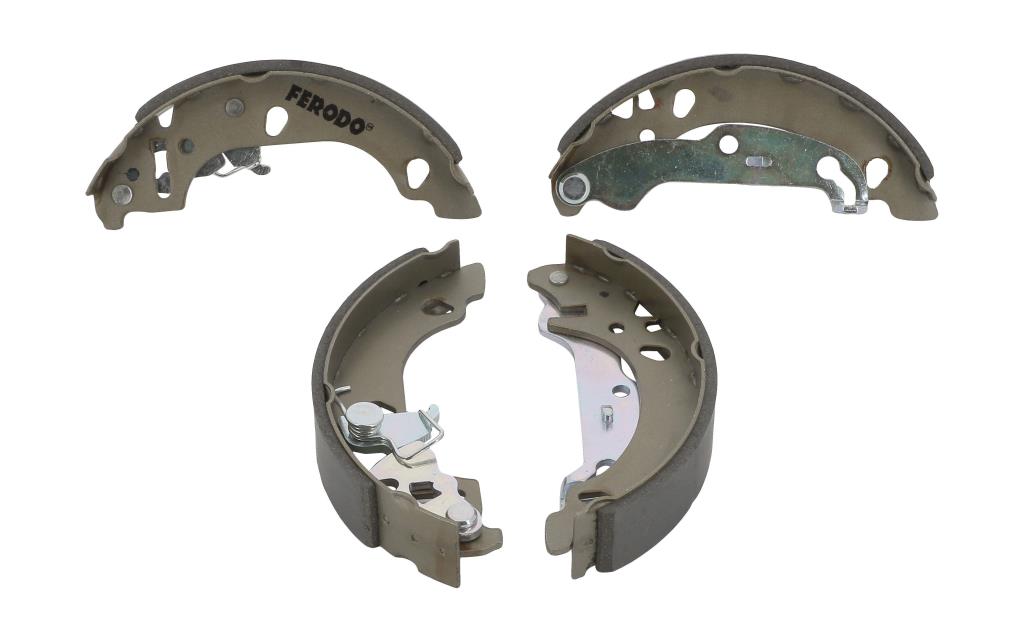 Jeu de 4 mâchoires de frein (Garniture de frein à tambour) FERODO FSB636