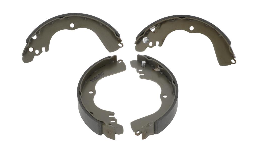 Jeu de 4 mâchoires de frein (Garniture de frein à tambour) FERODO ref. FSB638
