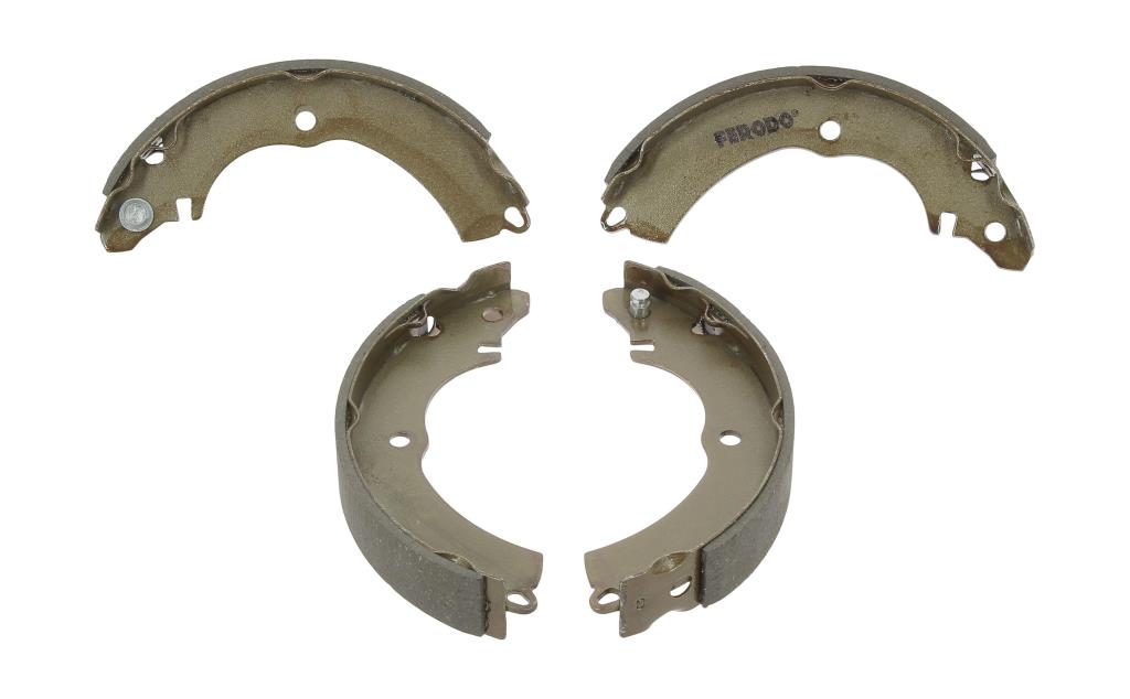 Jeu de 4 mâchoires de frein (Garniture de frein à tambour) FERODO ref. FSB639