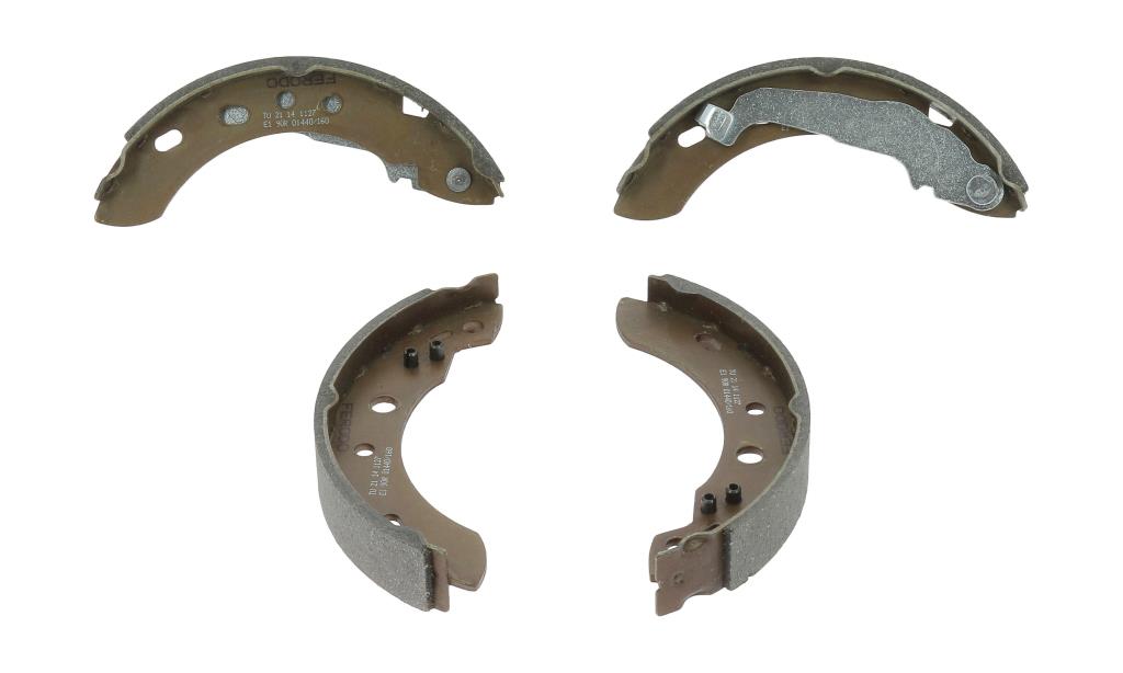 Jeu de 4 mâchoires de frein (Garniture de frein à tambour) FERODO FSB640