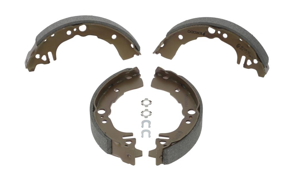 Jeu de 4 mâchoires de frein (Garniture de frein à tambour) FERODO FSB644