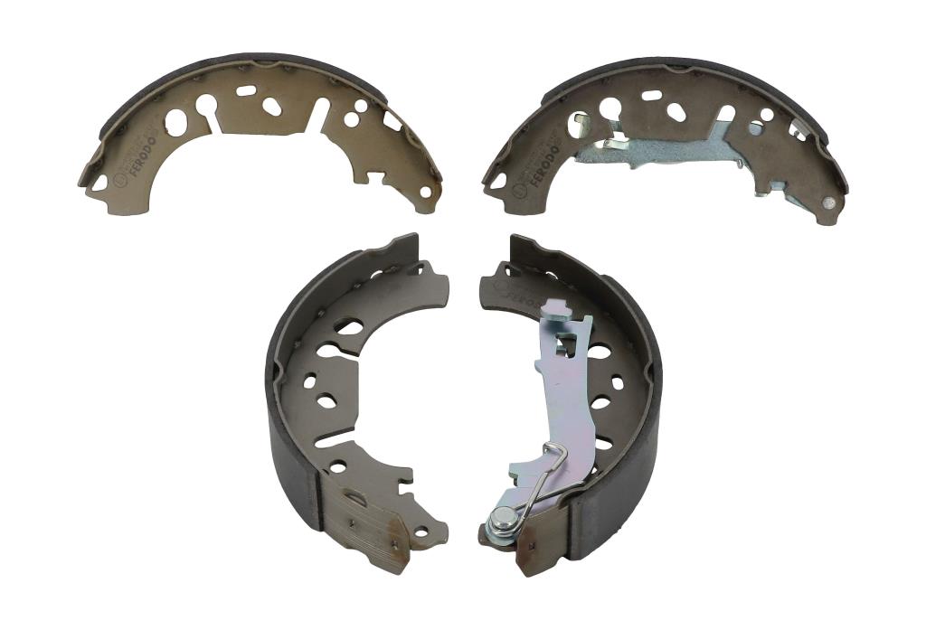 Jeu de 4 mâchoires de frein (Garniture de frein à tambour) FERODO  ref. FSB682