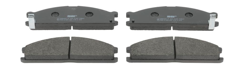 Jeu de 4 plaquettes de frein FERODO ref. FVR641