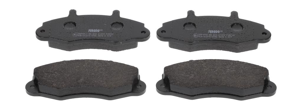 Jeu de 4 plaquettes de frein FERODO  ref. FVR700
