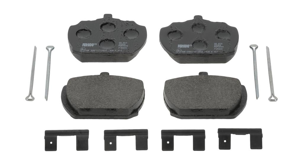 Jogo de 4 pastilhas de travão FERODO ref. FVR833