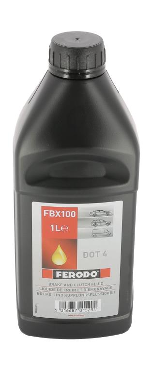 Liquide de frein (Huile de frein) FERODO 1 - ref. FBX100