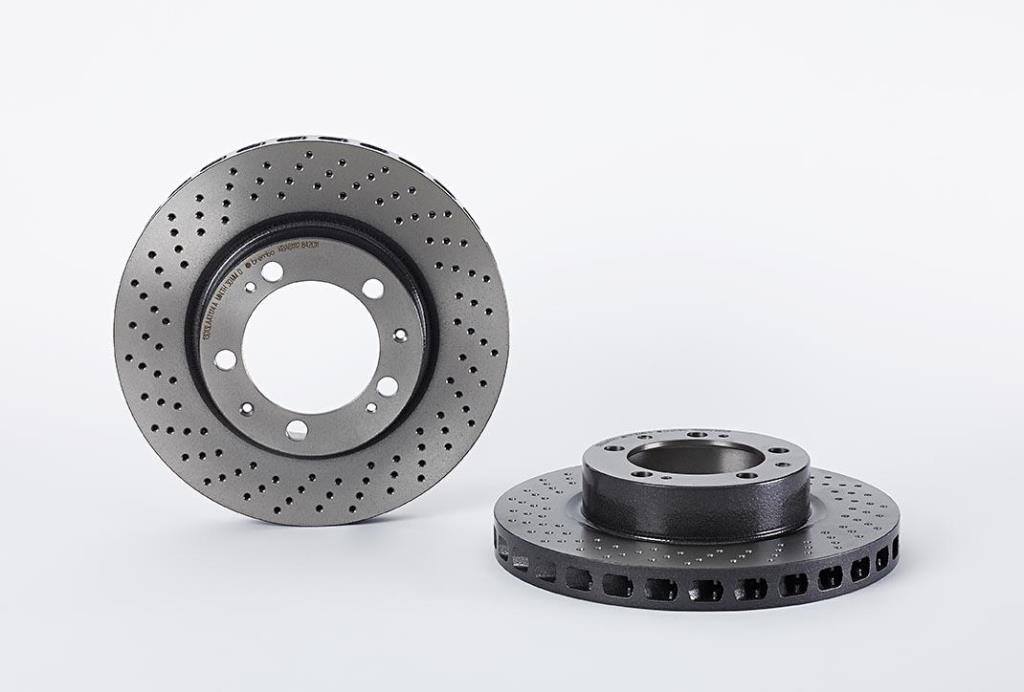 Disque de frein avant gauche BREMBO ref. 09.8420.11