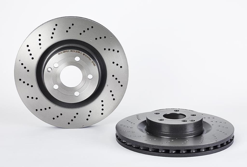 Disques de frein BREMBO ref. 09.B746.61